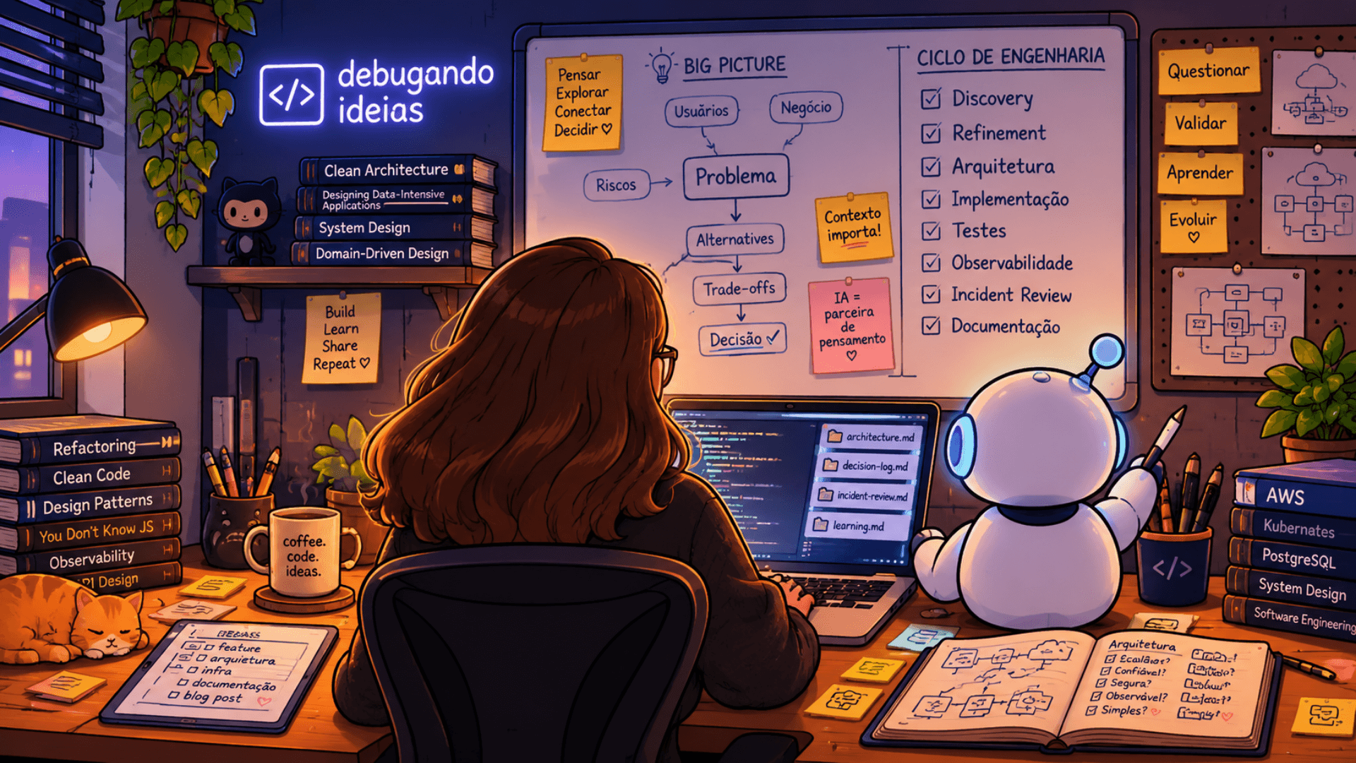 Como eu uso Inteligência Artificial como parceira de engenharia
